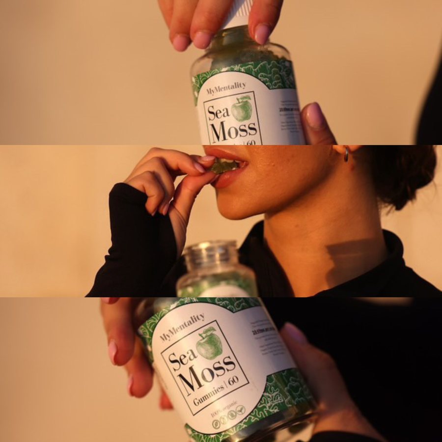 MyMentality Sea Moss gummies product shots
